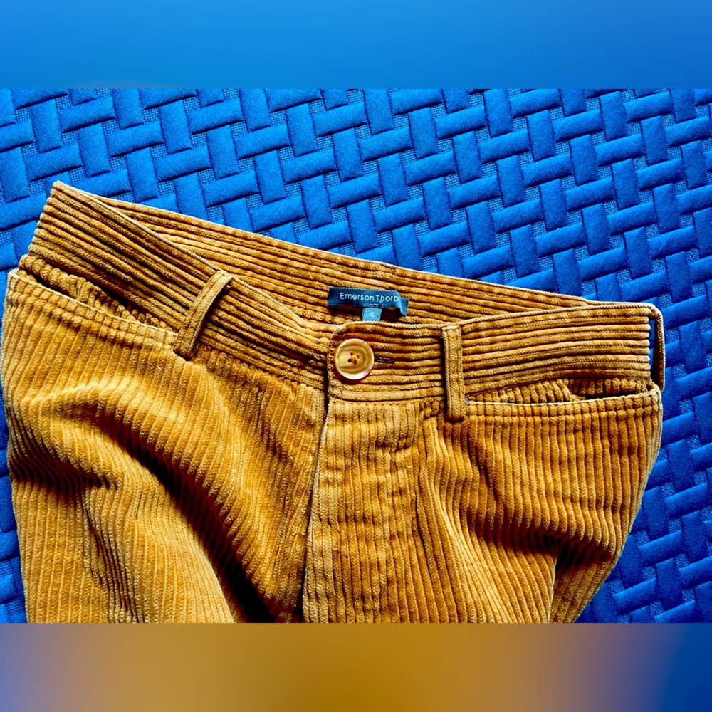 Emerson Thorpe ‘ryan’ button fly corduroy pants size 4